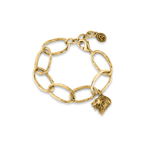 Lion's Pride Gold Bracelet (A2696)